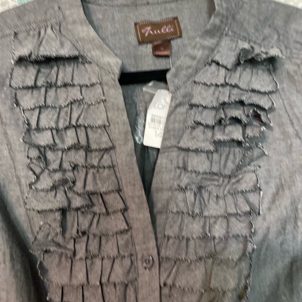 LOFT / Trulli shirt dress dize 14 nwt